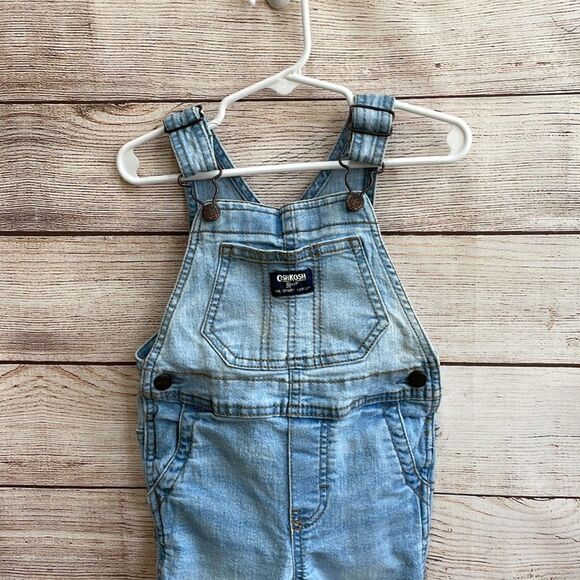 VINTAGE‎ OSH KOSH BLUE DENIM OVERALLS - Picture 2 of 6